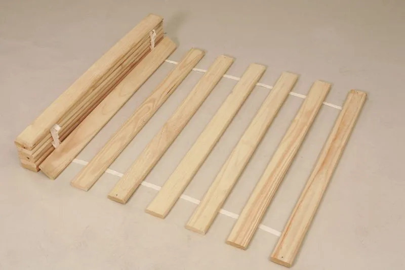 Sommier à lattes pour lit simple - couchette : 90 x 190 cm (L x l)