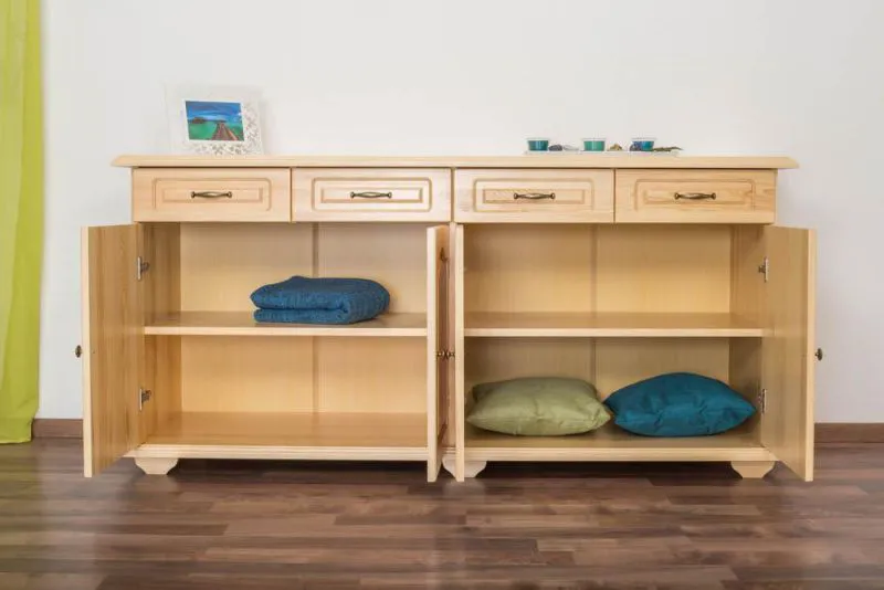 Buffet, Bois massif, 182 cm de large Abbildung