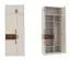 Rehausse d'armoire pour Fafe 01 / Couleur : Cachemire / Fonction soft-close / 2 portes / Dimensions : 88 x 54 x 40 cm / 1 compartiment / Design compact