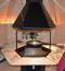 Cabane grill-sauna Eisenhut 01 - Dimensions : 308 x 267 x 265 cm (L x P x H), Surface au sol : 6 m², Toit en toile