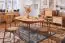 Table de salle à manger Wellsford 54, en bois de hêtre massif huilé - Dimensions : 180 x 100 cm (l x p)