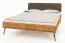 Lit double Rolleston 02, bois de hêtre massif huilé - Surface de couchage : 160 x 200 cm (l x L)