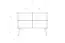 Commode Rolleston 10 chêne sauvage massif huilé - Dimensions : 72 x 97 x 46 cm (H x L x P)