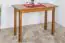 Table en pin massif couleur chêne Rusikal Junco 226C (carré) - 100 x 50 cm (L x l)