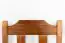 Chaise en pin massif, couleur chêne rustique Junco 248 - Dimensions : 91 x 35 x 44 cm (H x L x P)