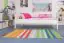 Lit pour enfants / lit de jeune fille "Easy Premium Line" K1/ massif, 90 x 200 hêtre massif laqué blanc