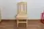 Chaise en bois de pin massif, naturel Junco 247 - Dimensions 95 x 44 x 46 cm