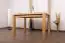 Table de salle à manger en bois de pin massif naturel Turakos 105 (rectangulaire) - Dimensions 120 x 80 cm (L x P)