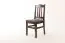 Chaise en pin massif, couleur noyer 002 - Dimensions 93 x 43 x 45 cm (H x L x P)