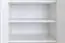 Chambre à coucher - Armoire étroite, Couleur: Blanc - 209 x 50 x 37 cm (H x L x P)