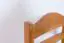 Chaise pin massif couleur aulne Junco 245 - Dimensions : 100 x 44,50 x 43,50 cm (H x L x P)