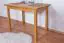 Table en pin massif couleur aulne Junco 228A (carré) - 70 x 100 cm (L x P)