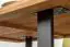 Table de salle à manger Wooden Nature 411 en chêne massif huilé, plateau lisse - 140 x 90 cm (L x P)