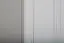 Armoire en bois de pin massif, laqué blanc Junco 04 - Dimensions 195 x 135 x 59 cm