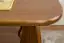 Table basse en pin massif couleur chêne 005 - Dimensions 60 x 92 x 67 cm (H x L x P)