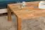 Table d'appoint Table basse Chêne Bois massif Couleur: Naturel 45x120x80 cm