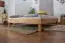 Lit Futon / lit en bois de hêtre huilé massif Wooden Nature 04 - Surface de couchage 160 x 200 cm (l x L) 