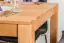 Table de salle à manger Wooden Nature 417 coeur de hêtre massif huilé - 180 x 90 cm (L x P)