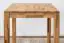 Table de bar Wooden Nature 119 chêne massif - 105 x 80 x 80 cm (h x l x p)