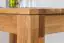 Table de bar Wooden Nature 119 en chêne massif - 120 x 80 cm (L x P)