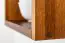 Etagère à suspendre / étagère murale en pin massif chêne rustique Junco 335 - 30 x 40 x 24 cm (h x l x p)