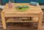 Table de canapé Table à café Table basse Coeur de Hêtre Bois massif huilé bio 45x100x70 cm
