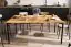 Table de salle à manger Kumeu 06 bois de hêtre massif huilé - Dimensions : 140 x 90 cm (l x p)