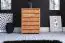 Commode Tasman 22 en bois de hêtre massif huilé - Dimensions : 112 x 80 x 45 cm (h x l x p)