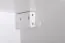 Mur de salon Kongsvinger 29, Couleur : Blanc brillant / Chêne Wotan - Dimensions : 150 x 320 x 40 cm (H x L x P), avec cinq portes