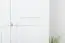 Armoire en pin massif laqué blanc 007 - Dimensions 190 x 90 x 60 cm (h x l x p)
