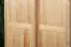 Armoire en bois de pin massif, naturel 014 - Dimensions 190 x 90 x 60 cm (H x L x P)