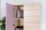 Chambre des jeunes - Armoire à portes battantes / armoire Dennis 01, couleur : violet cendré - Dimensions : 188 x 80 x 52 cm (H x L x P)