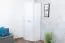Chambre des jeunes - Armoire à portes battantes / armoire Dennis 14, couleur : frêne / blanc - Dimensions : 188 x 71 x 71 cm (H x L x P)