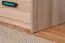 Chambre d'adolescents - Armoire à portes battantes / armoire Marcel 01, couleur : frêne turquoise / gris / marron - Dimensions : 187 x 80 x 51 cm (h x l x p)