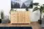 Commode en bois de pin massif naturel Junco 172 - Dimensions 78 x 121 x 42 cm