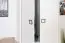 Armoire à portes battantes / armoire 18, couleur : blanc - Dimensions : 236 x 84 x 56 cm (H x L x P)