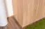Armoire à portes battantes / armoire Sidonia 03, couleur : brun chêne - 200 x 82 x 53 cm (h x l x p)