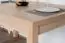 Table à manger 140x90 cm MDF, Extensible jusqu'à 220 cm, Couleur: Chêne Sonoma