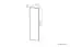 Miroir Knoxville 26, Couleur : Pin blanc - Dimensions : 136 x 40 x 2 cm (H x L x P)