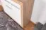 Commode Madryn 07, Couleur : Chêne de Sonoma / Blanc - 100 x 120 x 40 cm (H x L x P)