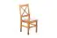 Chaise en pin massif chêne Junco 246 - Dimensions : 95 x 44 x 49 cm (H x L x P)