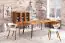 Table de salle à manger Masterton 22, Bois de hêtre massif huilé - Dimensions : 80 x 80 cm (l x p)