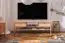 Meuble TV Wellsford 10 en bois de hêtre massif huilé - Dimensions : 64 x 204 x 46 cm (H x L x P)