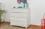 Sideboard avec 4 tiroir(s), Couleur: Blanc, Largeur: 100 cm - Armoire de cuisine, Buffet, Sideboard Abbildung