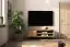 Meuble TV Kumeu 11, chêne sauvage massif huilé - Dimensions : 50 x 144 x 45 cm (H x L x P)