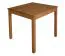 Petite table de salle à manger Wooden Nature 205 hêtre massif huilé naturel - Dimensions : 70 x 70 cm (l x p)