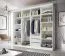 Tiroirs pour penderies / Blanc / 3 tiroirs / 71,5 x 55 x 40,5 cm / Unicolore / Design sobre / Beaucoup de place / Carré / Rangement