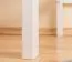 Lit d'enfant / Lit mezzanine "Easy Premium Line" K22/n, hêtre massif blanc - Surface de couchage : 90 x 200 cm