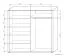 Armoire à portes coulissantes Aitape 18 | Sonoma chêne foncé | 188 x 200 x 60 cm | Rangement spacieux