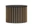Table basse Cikarang 10, Couleur : Noir / Chêne - Dimensions : 68 x 68 x 54 cm (L x P x H)
